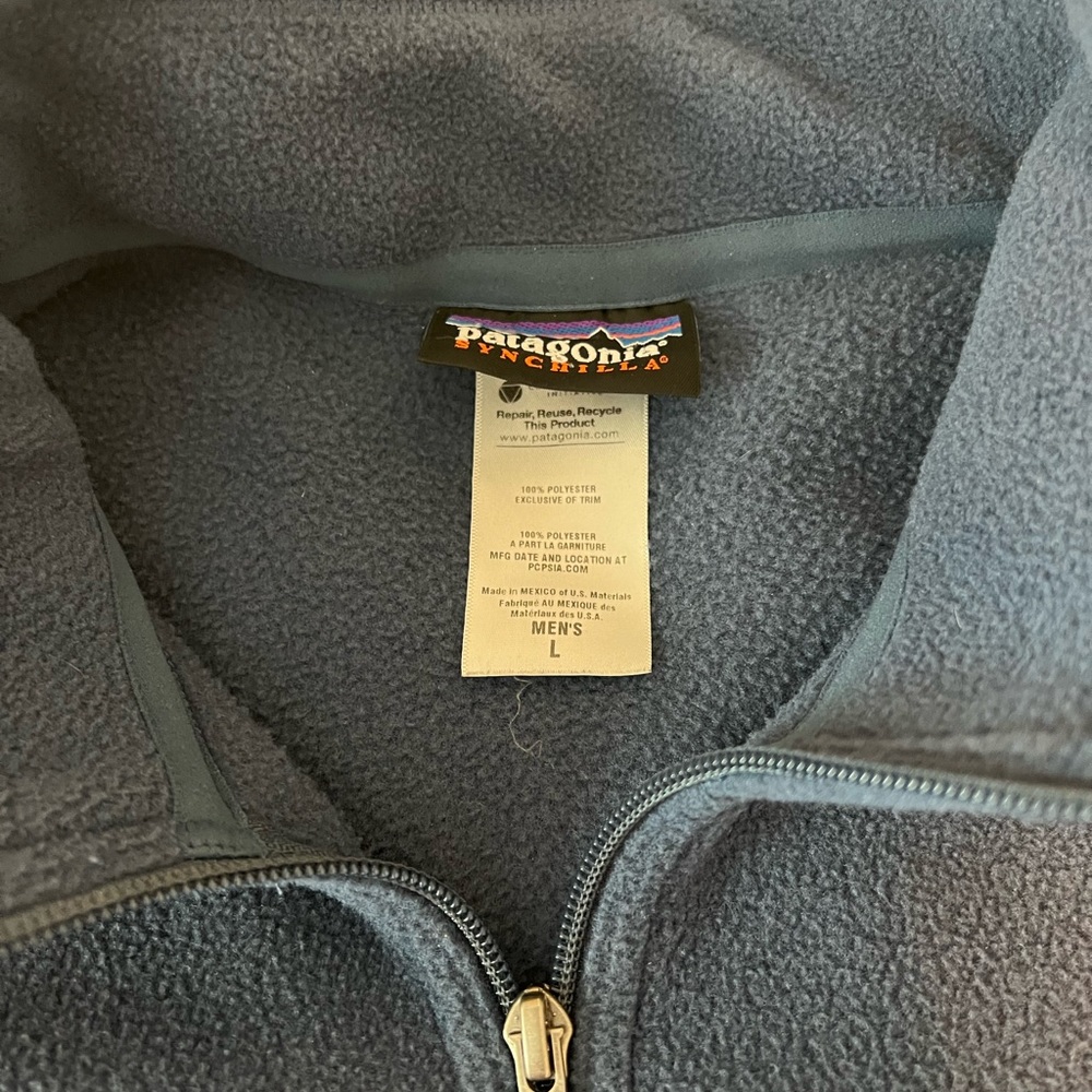 Patagonia Fleece Zip Pullover